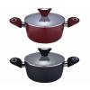 Bergner Oala cu invelis non-stick ceramic si capac - 24 x 11 cm (BG 6624)