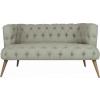 Heinner HR-Z10S2EVA-GRI, 2 locuri, 140 x 75 x 76 cm, model Eva, Gri