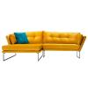 Heinner Coltar stanga HR-EVDS4RLX-YLW, 258 x 170 x 80 cm, model Relax, Galben