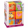 Bam Bam Set 6 cuburi moi cu animale