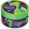 Sassi Puzzle 30 piese cu carte - Dragoni in padure