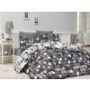 Bahar Tekstil Lenjerii de pat ranforce, Bahar Home, Bunku - Grey