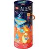 Sassi Puzzle 100 piese cu carte - Martieni