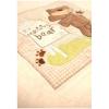 BoboBaby Paturica termo frotir 100x75 Messy bear maro