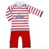 Swimpy Costum de baie SeaLife red marime 86- 92 protectie UV