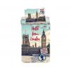 Sweet Home Set de pat Single Ranforce London Hello