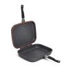 Heinner TIGAIE DUBLA DREPTUNGHIULARA, TIP GRILL, ALUMINIU, 32 X 24.5 X 7.5 CM, EASY COOK HR-SB-SP5215