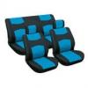 Carpoint Huse scaun Standard 6buc - Negru/Albastru