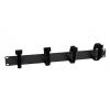 StarTech.com Cable Management Panel with Hook and Loop Strips for Server Racks - 1U CMVELC1U