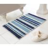 Country Club Covoras de baie Stripe Blue 50x80 cm