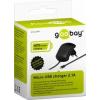 Goobay 230VmicroUSB 2.1A negru