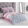 Kristal Set lenjerie de pat si pilota King Ranforce Supreme Moonlight Blue