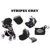 Carello M30 sistem 3 in 1 Stripes Grey