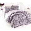 Kristal Set lenjerie de pat si pilota King Ranforce Supreme Umay Purple