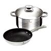 Blaumann Set oala cu capac si tigaie (3 piese) Gourmet Line BL 3180