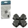 ZedLabz Alloy Metal Directional D Pad Arrow Button Gun Metal Grey Ps4