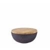 Bovictus Bol cu capac - Bamboo Black, 350 ml