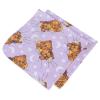 BabyNeeds Scutec finet Ursuletii somnorosi Mov, 2 bucati 75/75 cm
