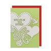 Alljoy Design Felicitare - Birdie Green Happy Birthday