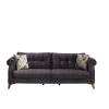 Heinner HR-S3BREST-GREY, 3 locuri, 222 x 100 x 70 cm, model Brest, Gri