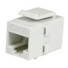 StarTech.com White Cat 6 RJ45 Keystone Jack Network Coupler - F/F C6KEYCOUPLWH