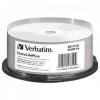 Verbatim BD-R DL 50GB 6x Wide Printable 25 Pack Spindle - No ID Brand 43749