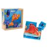 Brimarex Cuburi de lemn, Finding Dory, +2 ani, 9 piese