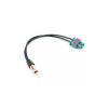 Carguard Adaptor antena 2x FAKRA Z - DIN tata AUDI SEAT SKODA VW 2002