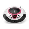 Lenco Radio cu CD Player SCD-38 USB Alb - Roz