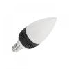 Vipow Bec LED , E14, putere 6 W, 545 lumeni, alb cald, forma: lumanare ZAR0371