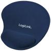 LogiLink Mousepad with GEL Wrist Rest Support blue ID0027B