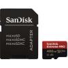 Sandisk Extreme Pro microSDXC, 400GB Clasa 10 + Adaptor SD
