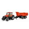 Bruder Tractor Case IH Optum 300CVX cu remorca Krampe Tandem
