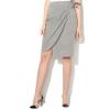United Colors of Benetton Fusta petrecuta cu model geometric negru - alb