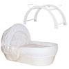 Shnuggle Pachet Cos+Suport Curve Ivory