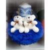 Alinuta Lumanare de botez - ALBASTRU2451