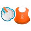 BabyBjorn Baby Feeding Set Orange