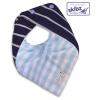 Skibz Baveta Doublez French Stripe/Pale Blue Gingham