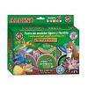 Alpino Kit 6 culori x 40gr plastelina magica + 4 seturi accesorii, Dinosaurs