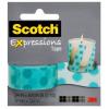 SCOTCH Banda adeziva decorativa, cercuri albastre, blister Expressions