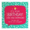 Pigment Productions Felicitare - Birthday Cake And Champagne