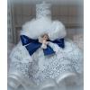 Alinuta Lumanare de botez - BLEU2490