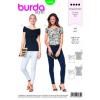Burda Style Tipar top 6435