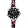 Christian Lacroix Ceas femei oeillet black printed fabric