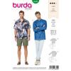 Burda Style Tipar Burda camasi barbati 6349