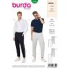 Burda Style Tipar Burda pantaloni barbati 6350