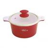 Barton Steel Oala ceramica, 4 l, Rosu 6510-24