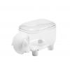 Qualy Suport pentru accesorii de birou Sheepshape White