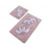 Chilai Home Set 2 covorase de baie Daisy Pink
