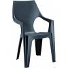Curver Scaun cu spatar inalt Dante Graphite